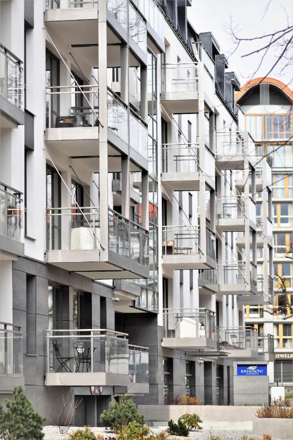 Patio Riverfront Aparthotel Gdansk Dış mekan fotoğraf