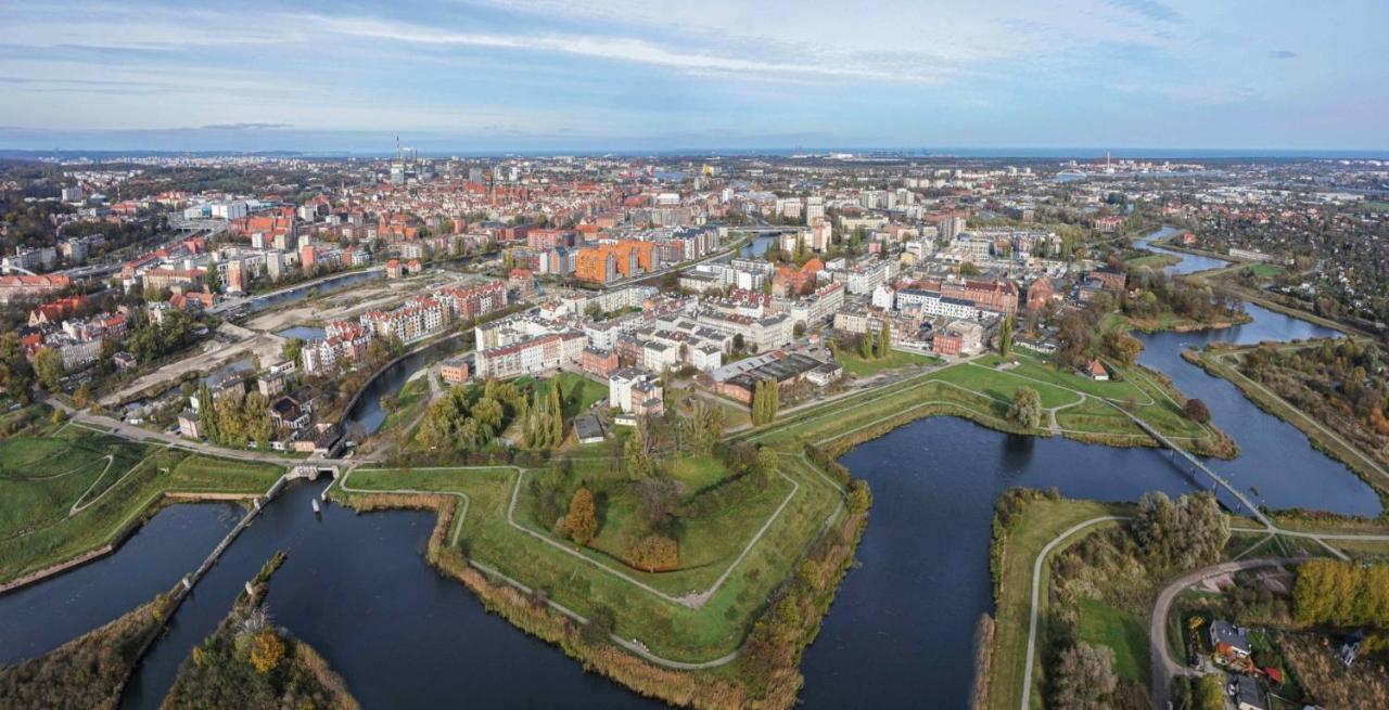 Patio Riverfront Aparthotel Gdansk Dış mekan fotoğraf